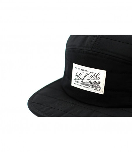 casquette Huf 5 panel noir